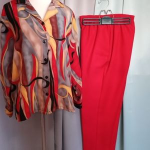 2pc BonWorth Pant Set #442
